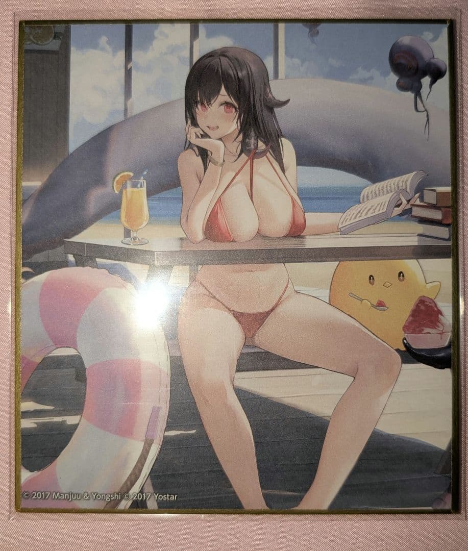 アズールレーン サマーフェアトレーディングミニ色紙セット