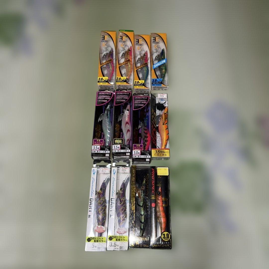 3〜3.5号、新品、未使用エギセット！！