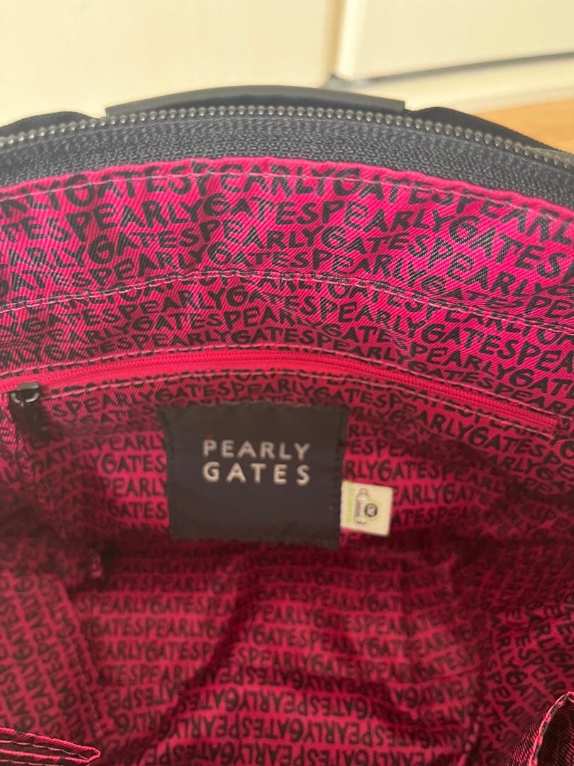 近年モデル 極美品 パーリーゲイツ ペイントロゴシリーズ カートバッグ