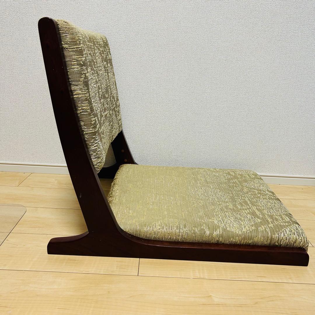 【希少】カリモク karimoku 折りたたみ 座椅子 和室 和家具 茶室 和風