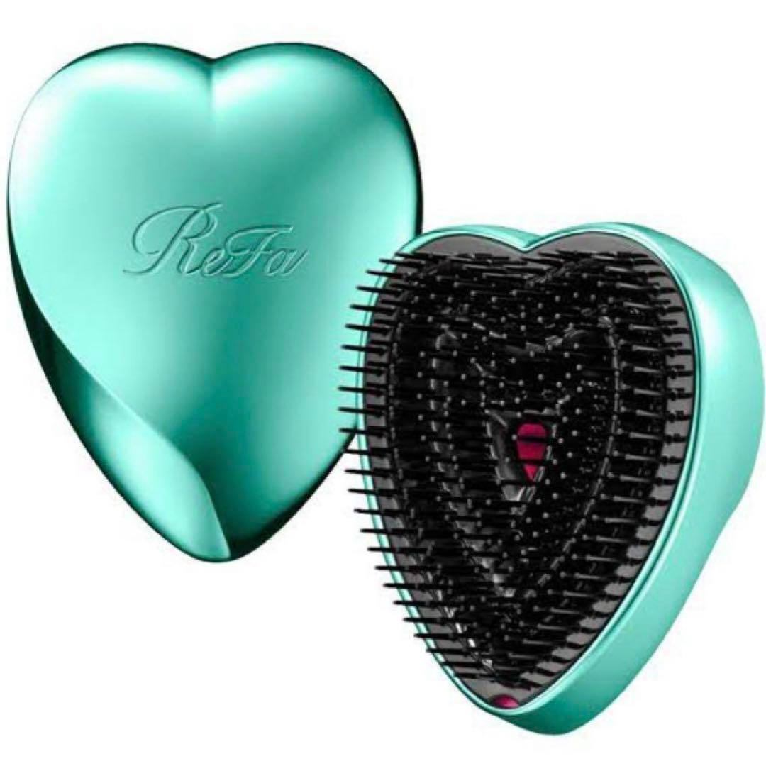 mei【新品未開封】　リファ ハートブラシ ReFa ブルーエメラルド
