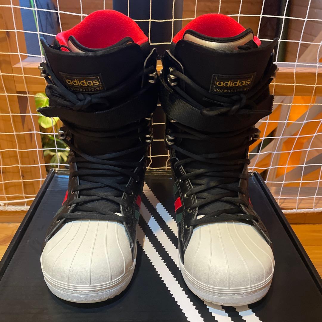 アディダス ADIDAS SST ADV BOOTS SST ブラック 26.5