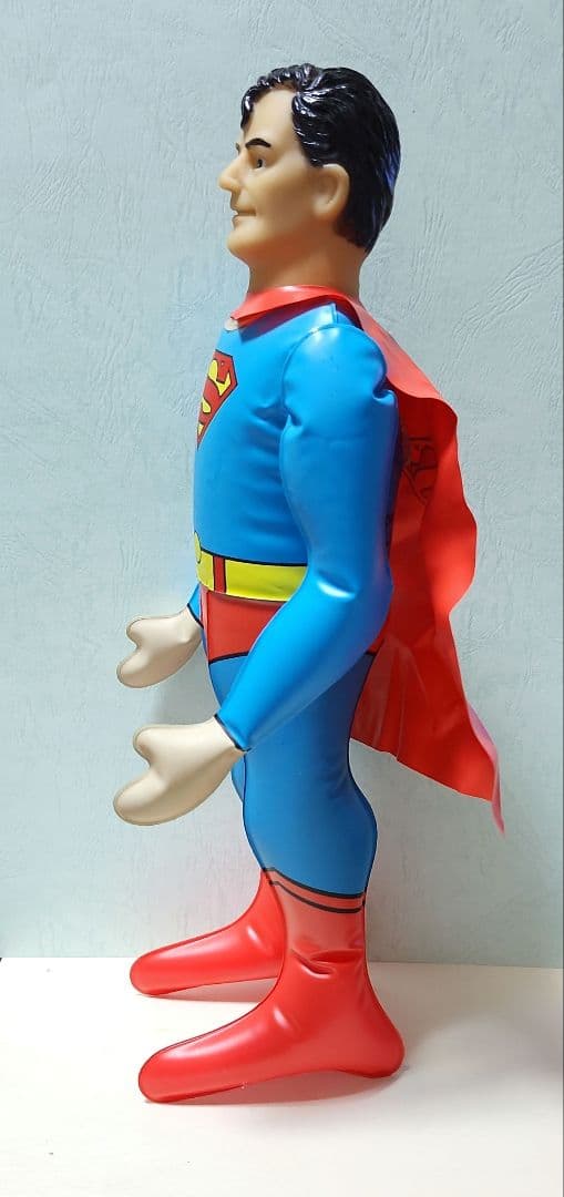 クリスマスセール！　希少！　1987年　スーパーマン　ビニール人形　輸入品