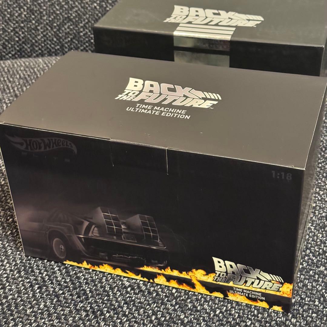 デロリアン 1/18 アルティメットエディション バックトゥザフューチャー