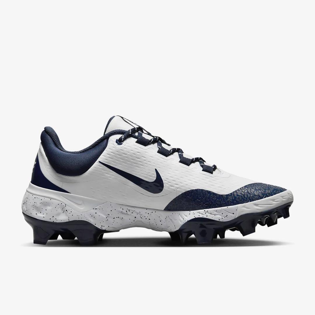 NIKE ポイントスパイク　ホワイト/ネイビー　29cm