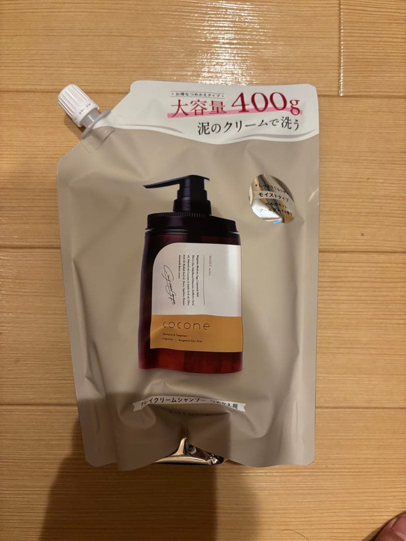 cocone クレイクリームシャンプー　詰め替え　400g4個セット