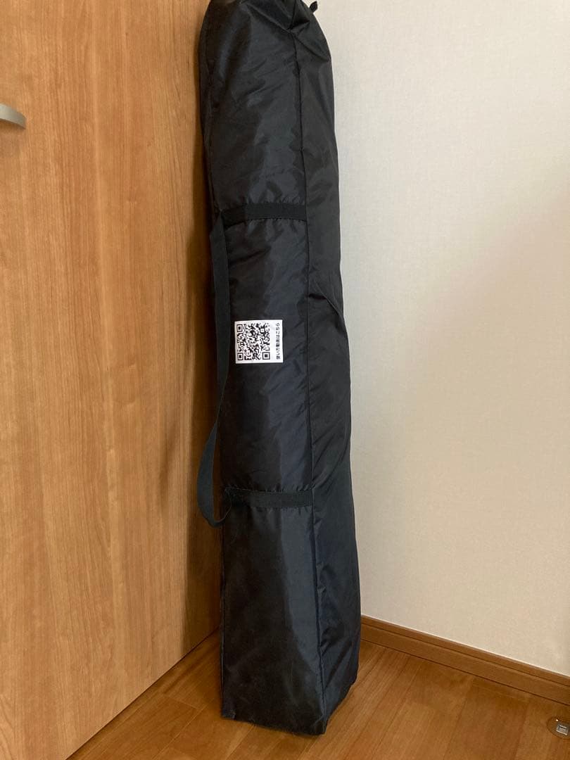 FIELDOOR テント収納バッグ 黒