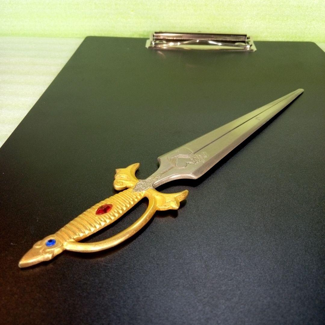剣デザイン　ペーパーナイフ　paper knife　tape　インテリア　レア