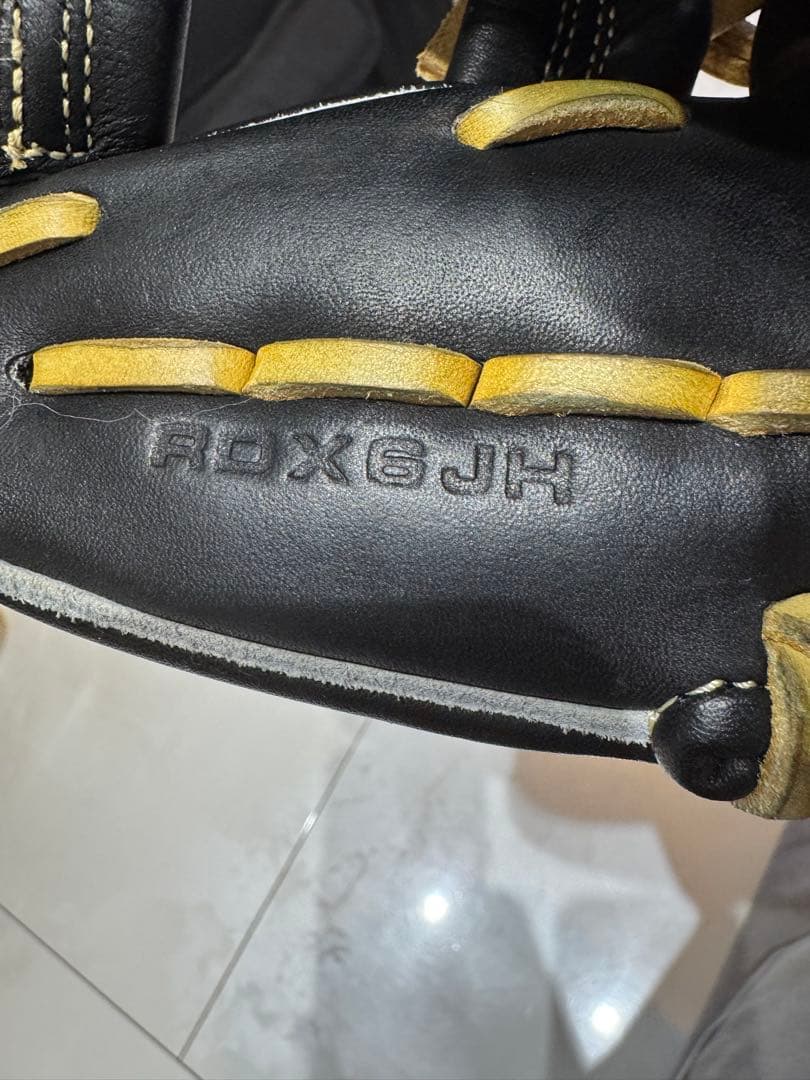 Wilson 軟式グローブ 黒/金