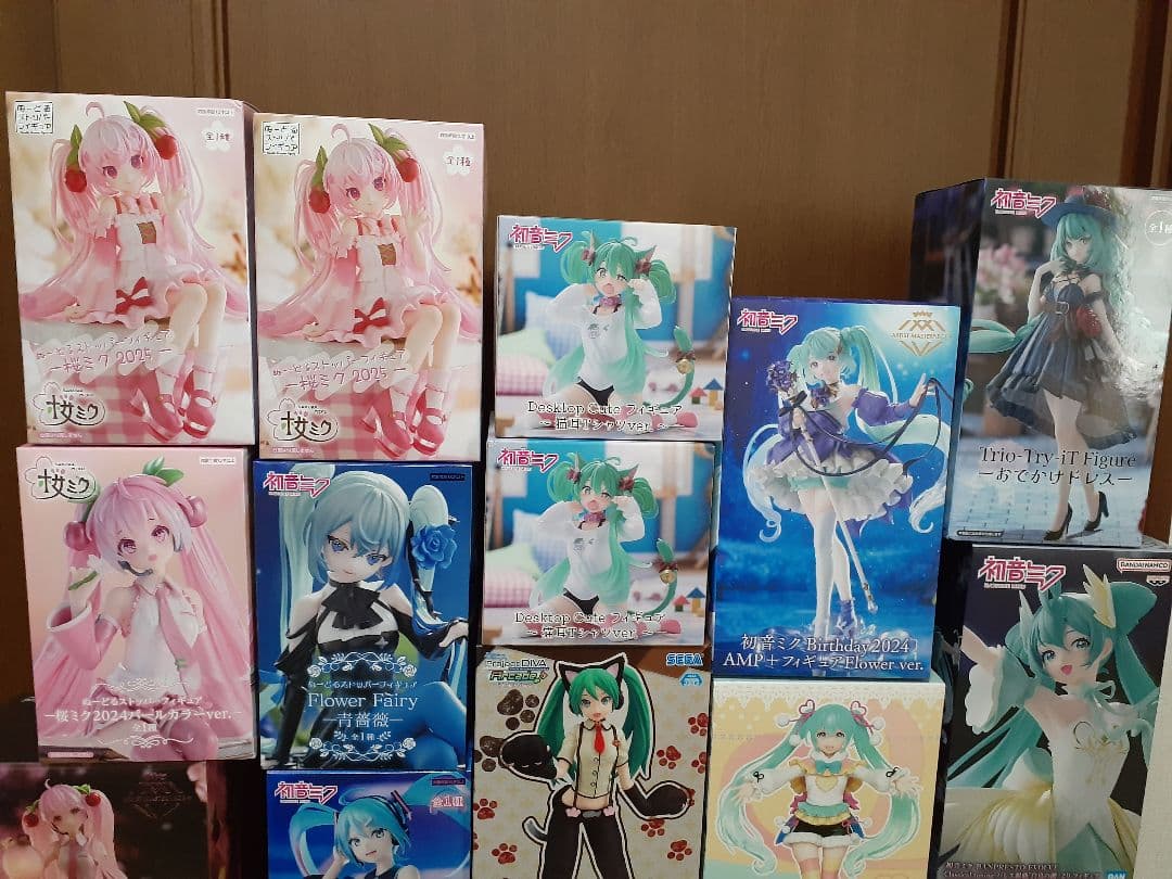 初音ミク桜ミクフィギュアまとめ売りセット