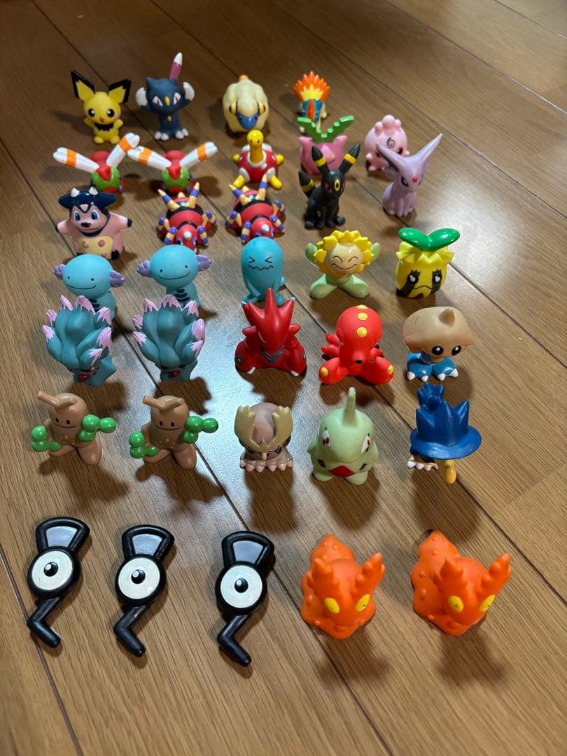 ポケモン フィギュア 指人形　 34体