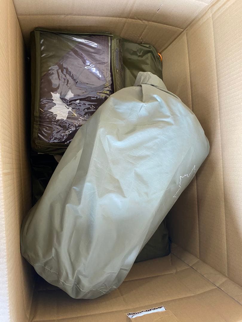 未使用 オリーブグリーン タープ・シェード本体