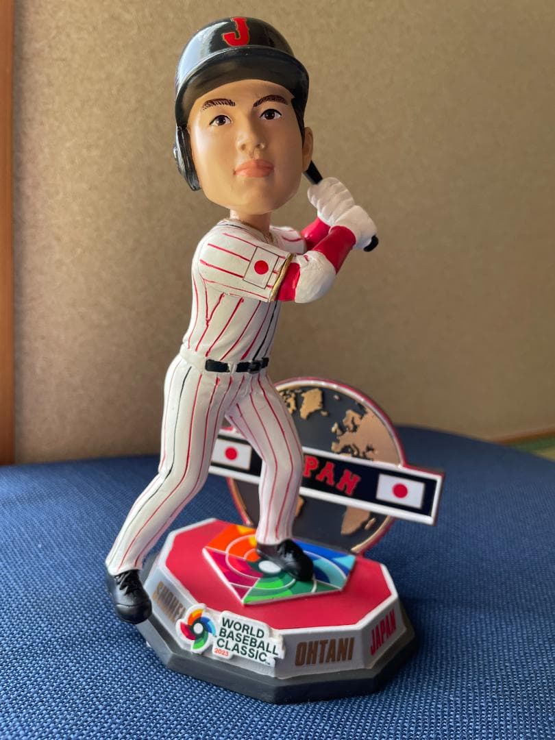 360個限定版！大谷翔平2023 WBC公式日本代表ボブルヘッド人形