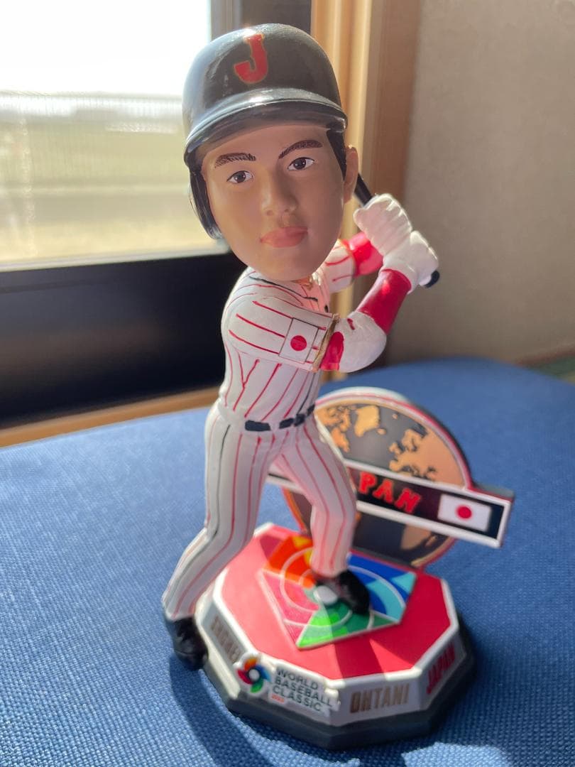 360個限定版！大谷翔平2023 WBC公式日本代表ボブルヘッド人形
