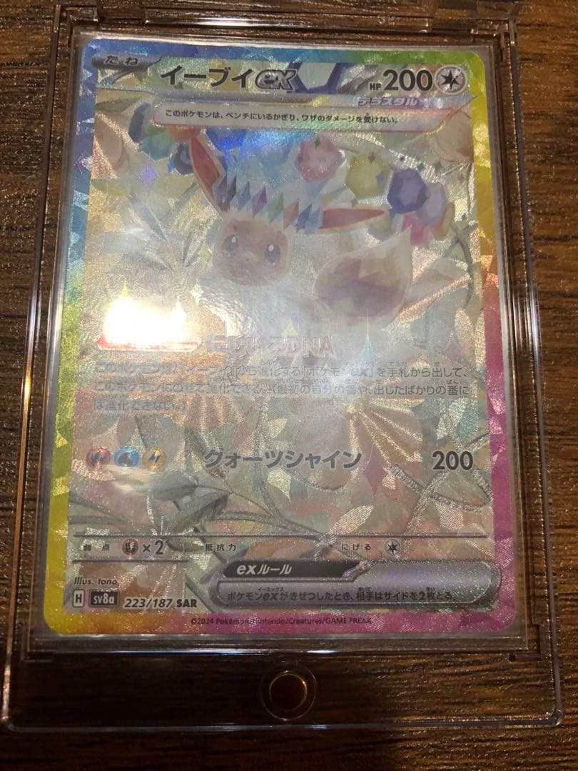 ローダー付き特価！ゴッドパック　ブイズsar 9枚セット　テラスタルフェス