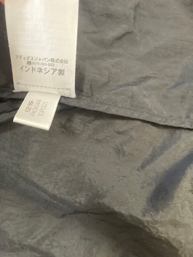 アディダス　ステラマッカートニー　パーカー　ロング　黒　M