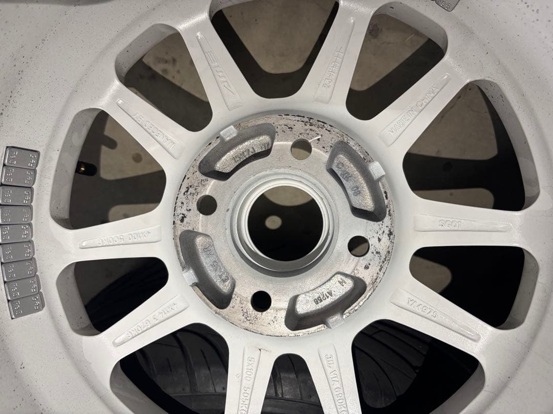 SHIBAホイール G23 4H100 15inch 7J +35