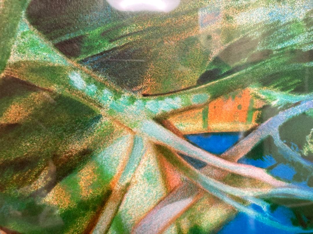 カミーユ・イレール　リトグラフ「コートダジュールの海」