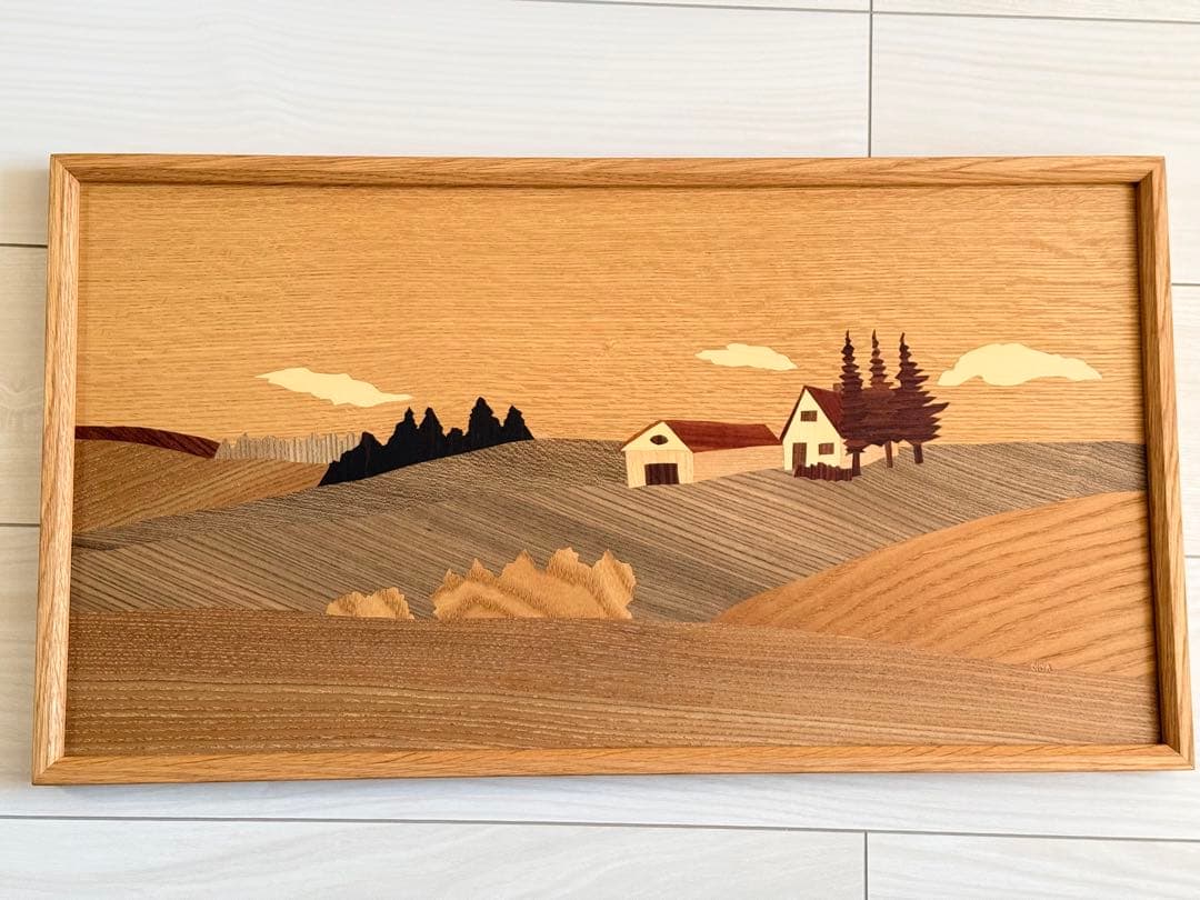 相和工房 大箭利明（OHYA） 木象嵌 アート作品