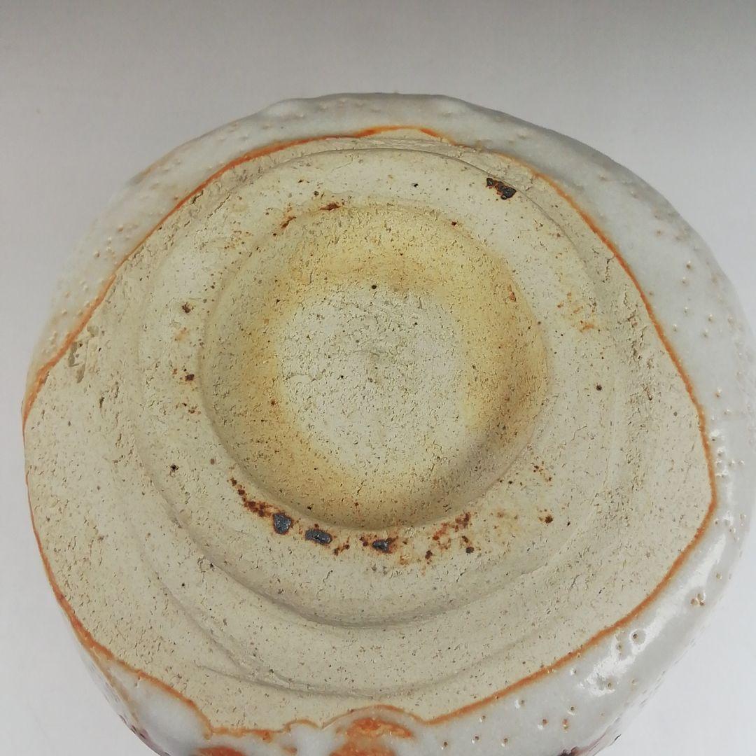 Ｔ５２０　茶碗　『志野茶碗』『卯花墻写』『菊泉窯　田中源彦 造』　共箱　茶道具