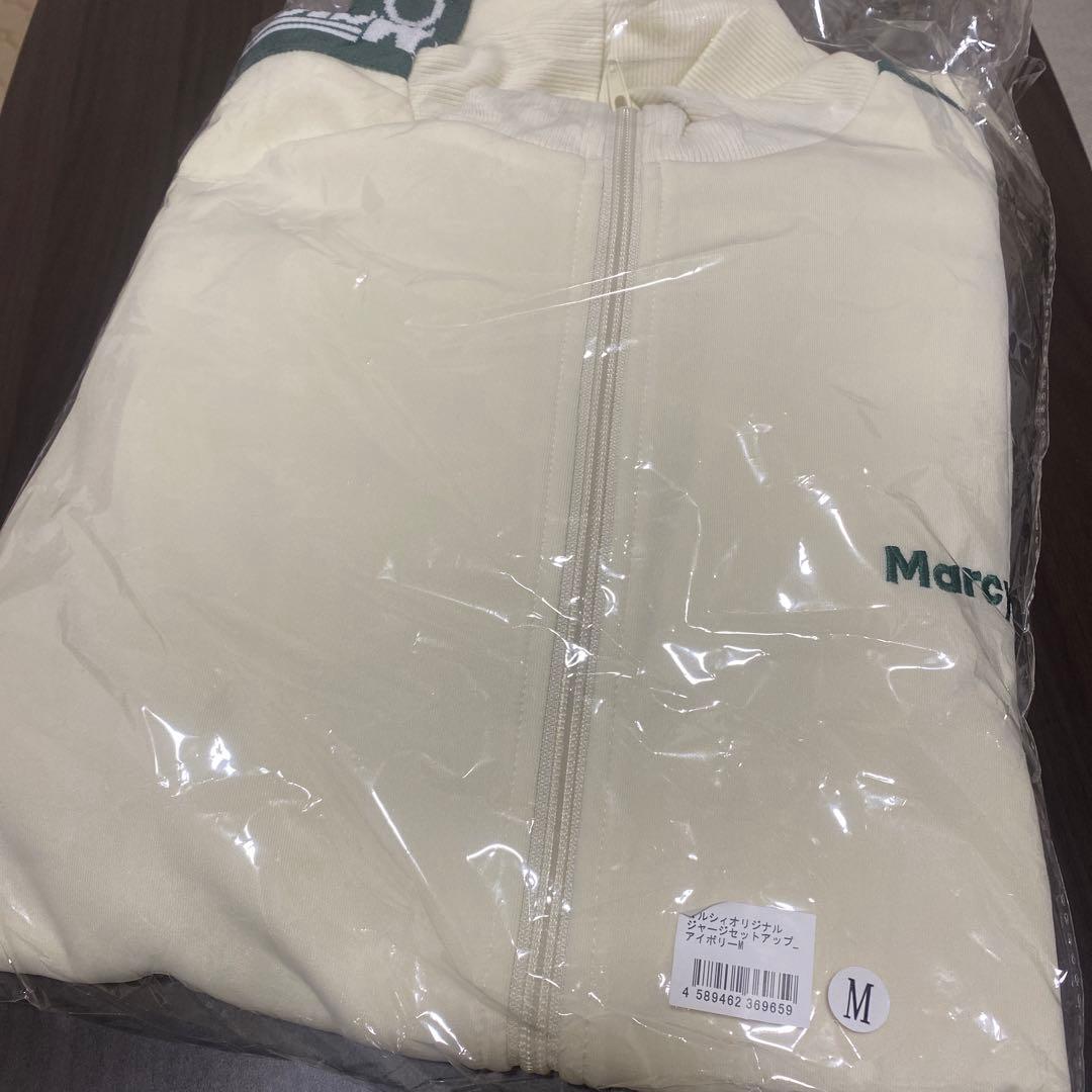 マルシィ オリジナルジャージセットアップ Mサイズ/アイボリー