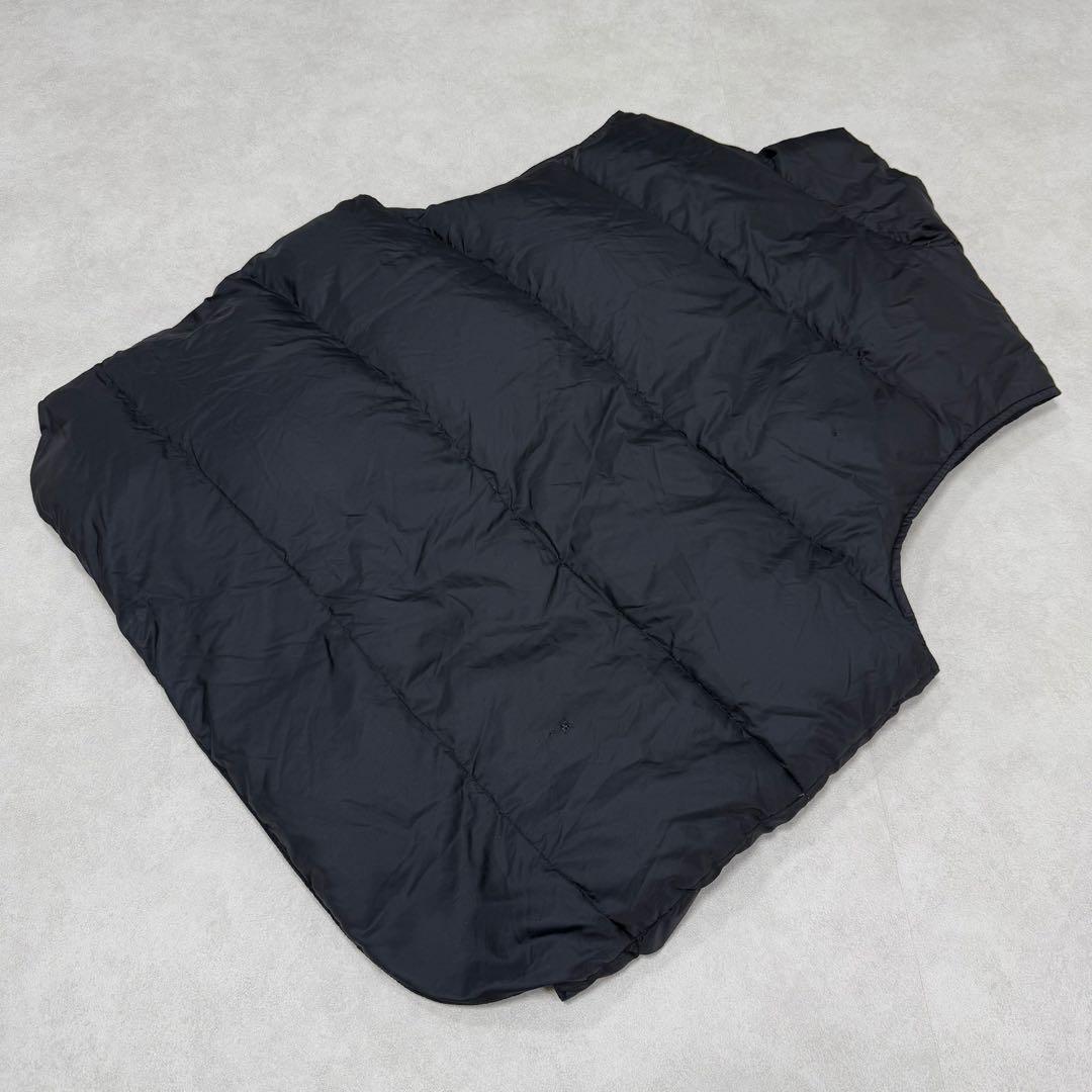 古着 80s エルエルビーン ダウンベスト ジャケット ブラック 黒 ②