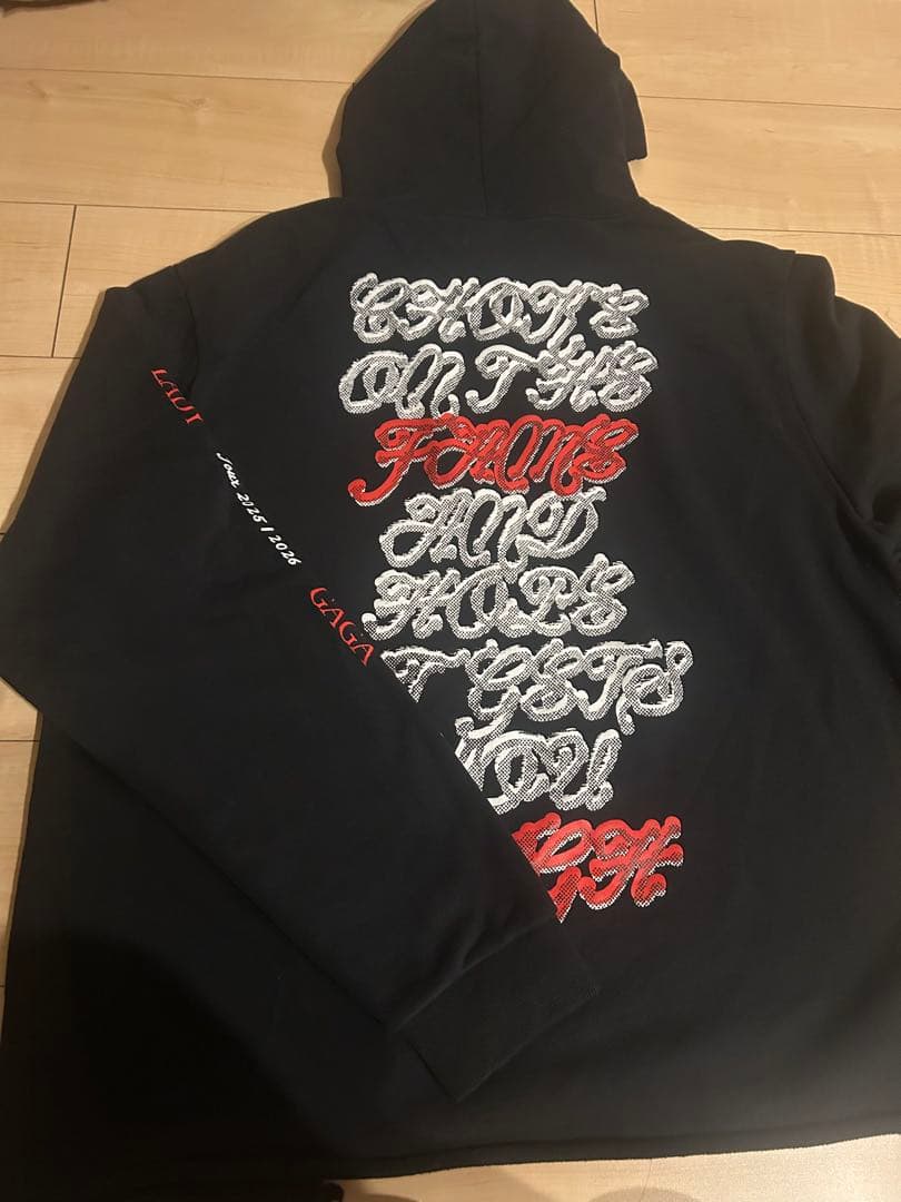 LADYGAGAパーカー　XL