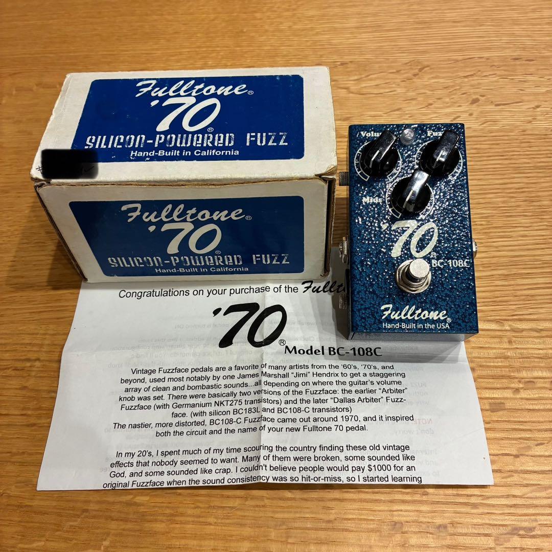 Fulltone '70 BC-108C ファズ