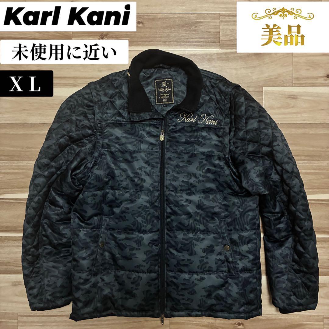 【ゴルファー必見】カールカナイ　中綿ジャケット ベスト2way XL 迷彩