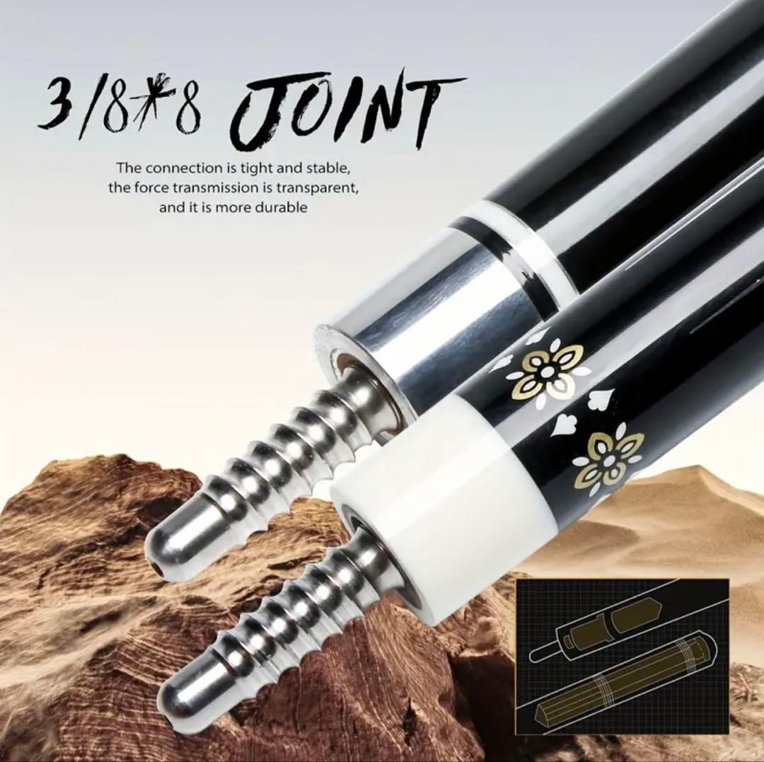 ビリヤードカーボンシャフトキューYEUEKモデル