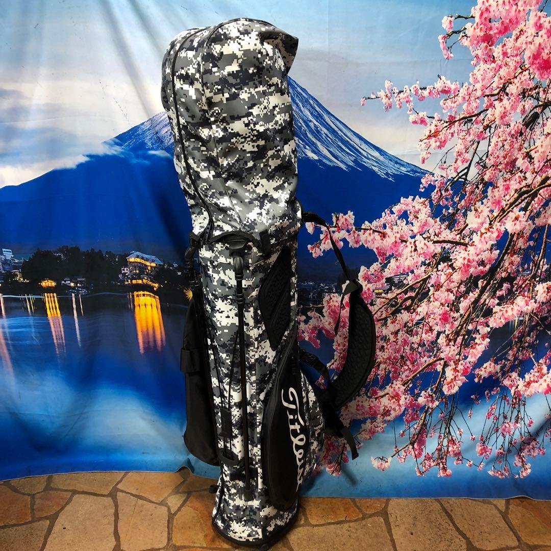 寶BV-1124 タイトリスト スタンド式 キャディバッグ カモフラージュ柄