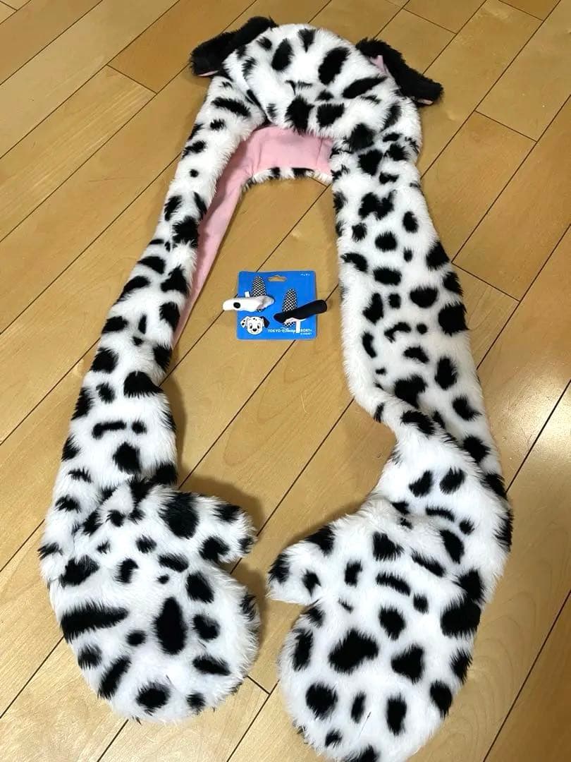 101匹わんちゃん マフラーファンキャップ ＆パッチンピンセット☆