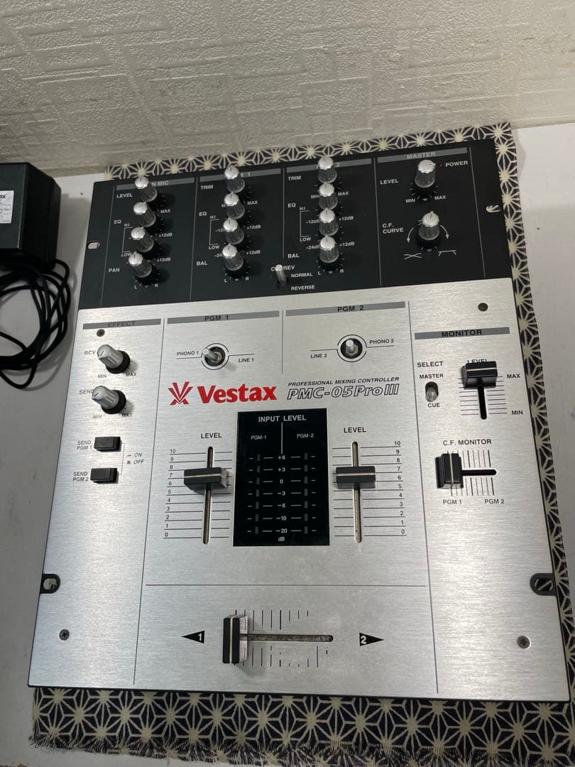 VESTAX ベスタクス　PMC-05ProⅢ フェーダーメンテ　カットラグ