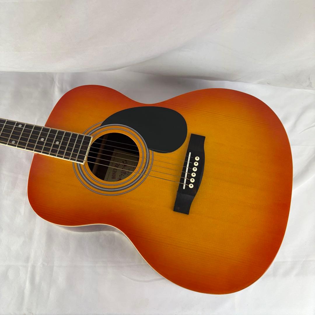 HONEY BEE アコースティックギター F-15 CS ソフトケース付き
