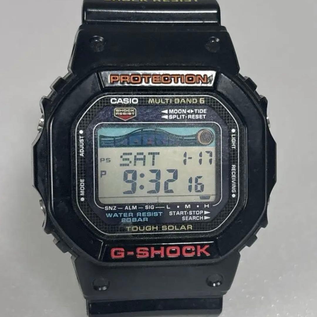 【美品】カシオ G-SHOCK G-LIDE GWX-5600-1JF 腕時計