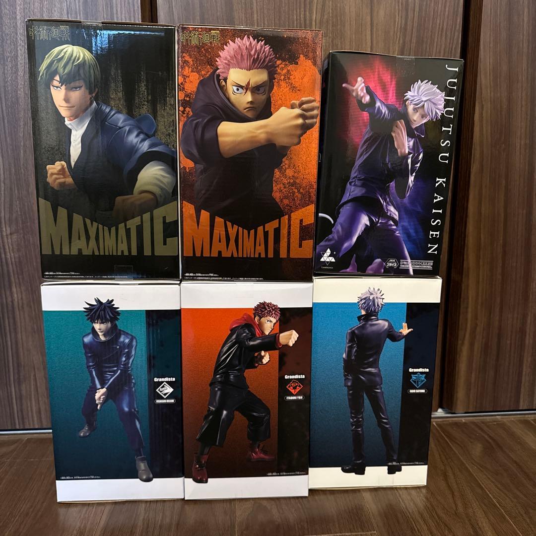 呪術廻戦　フィギュア6体セット　グランディスタ　マキシマティック
