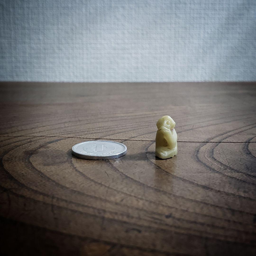 猿　日光　言わざる　根付　江戸　明治　キーホルダー