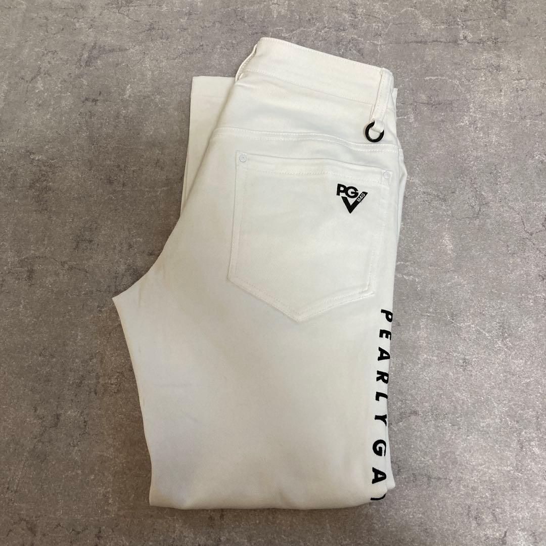 PEARLY GATES ゴルフパンツ　ストレッチ　ホワイトパンツ　サイズ3