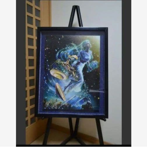 【保証書付】KAGAYA ライブラ(天秤座)　の絵画になります