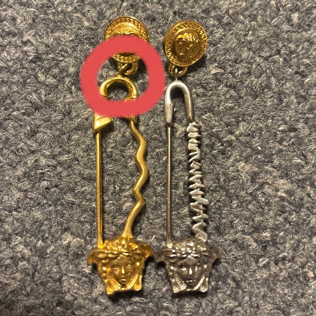 VERSACE メデューサヘッド ピアスセット シルバー ゴールド