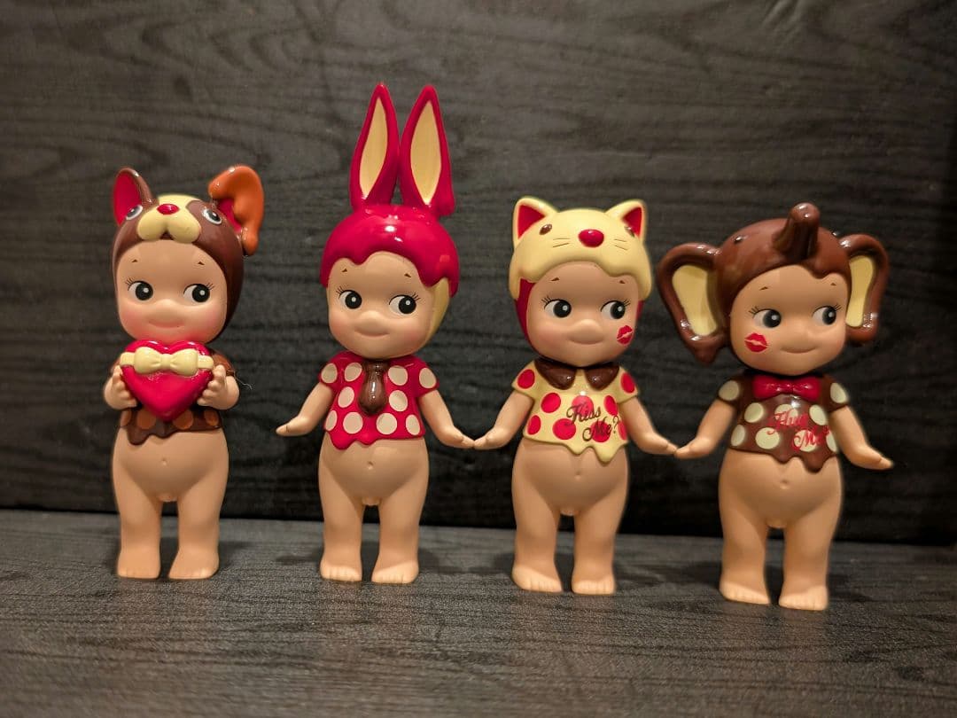 【未使用】ソニーエンジェル バレンタイン デザイン・限定ギフトＢＯＸ入４ｐ