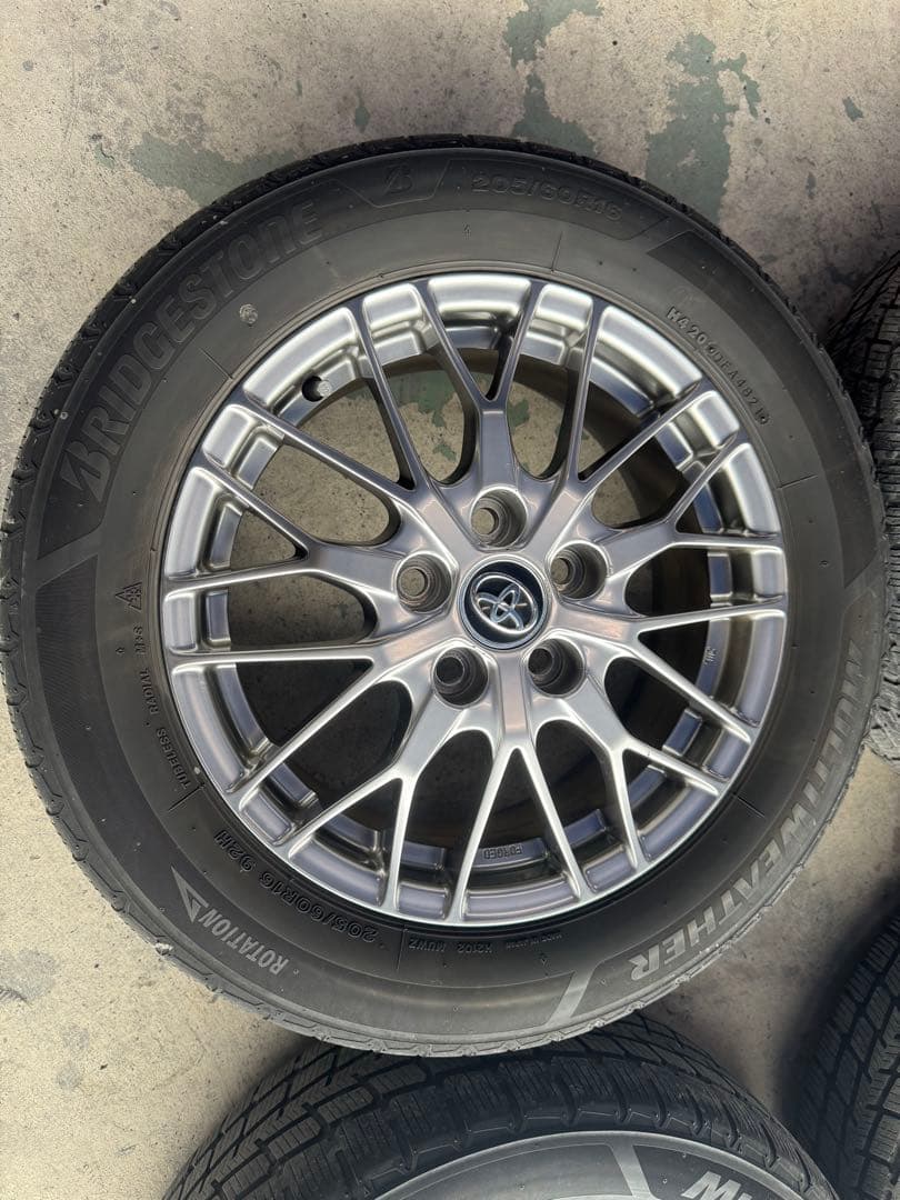 Makiya様80ノア　純正アルミホイール　BBS 205/55R16 鍛造