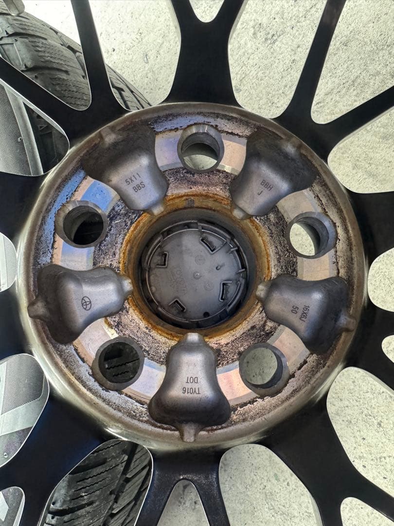 Makiya様80ノア　純正アルミホイール　BBS 205/55R16 鍛造