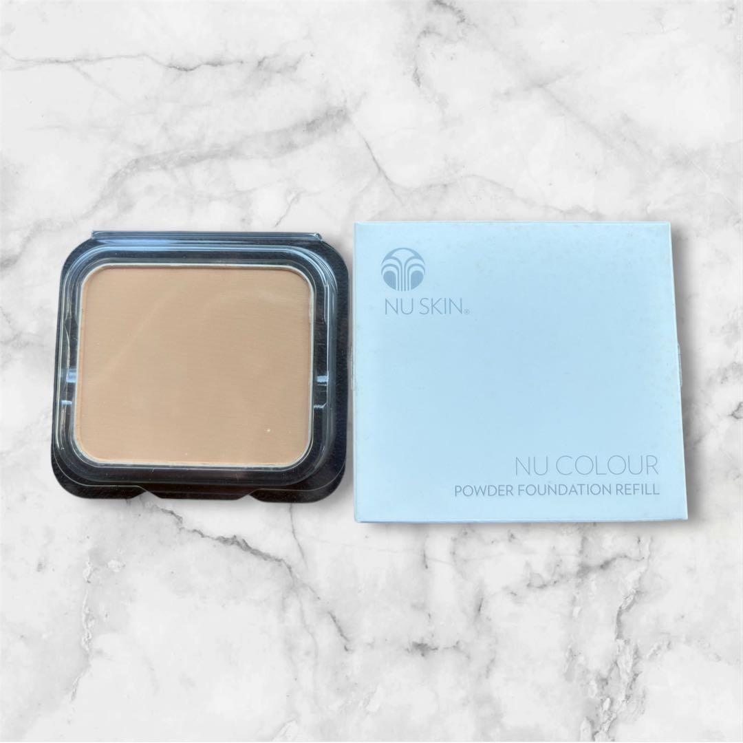 NU SKIN ファンデーションリフィル　ミディアムオークルまとて3個