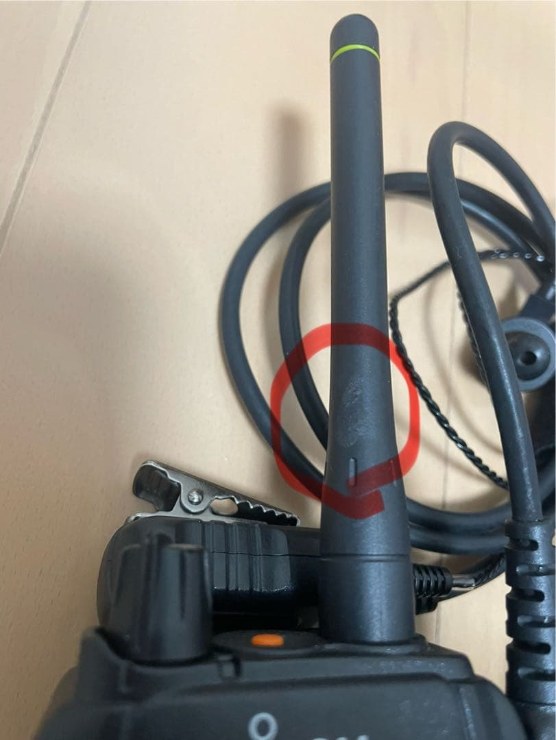 【美品・2台セット】アイコムDPR6 デジタル無線機 充電器・イヤホンマイク付き