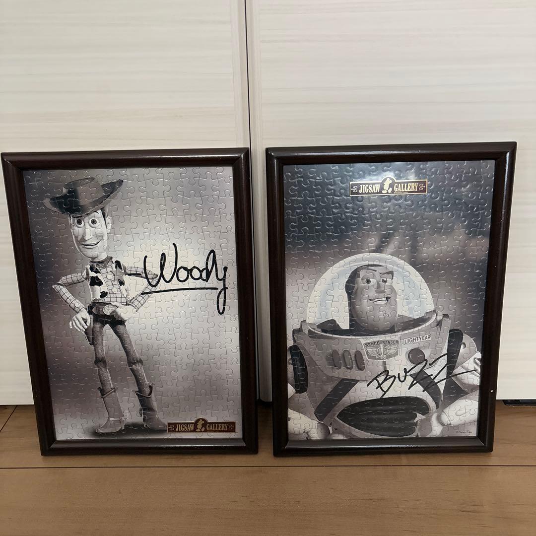 トイストーリー　ウッディ　バズ・ライトイヤー ジグソーパズル　セット完成品