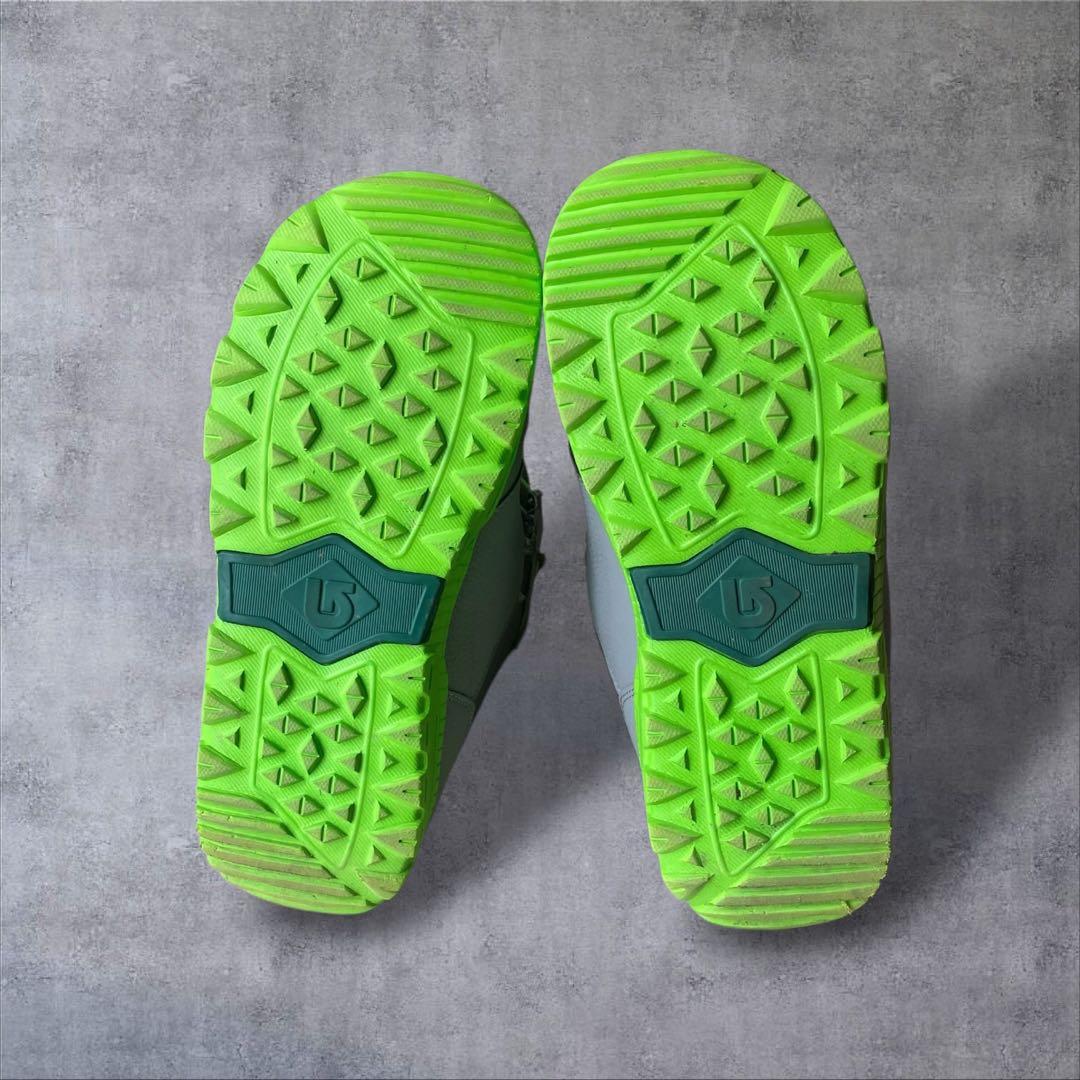 バートンBurtonブーツ27.5MOTOモトスノーボードウェアグレーグリーン