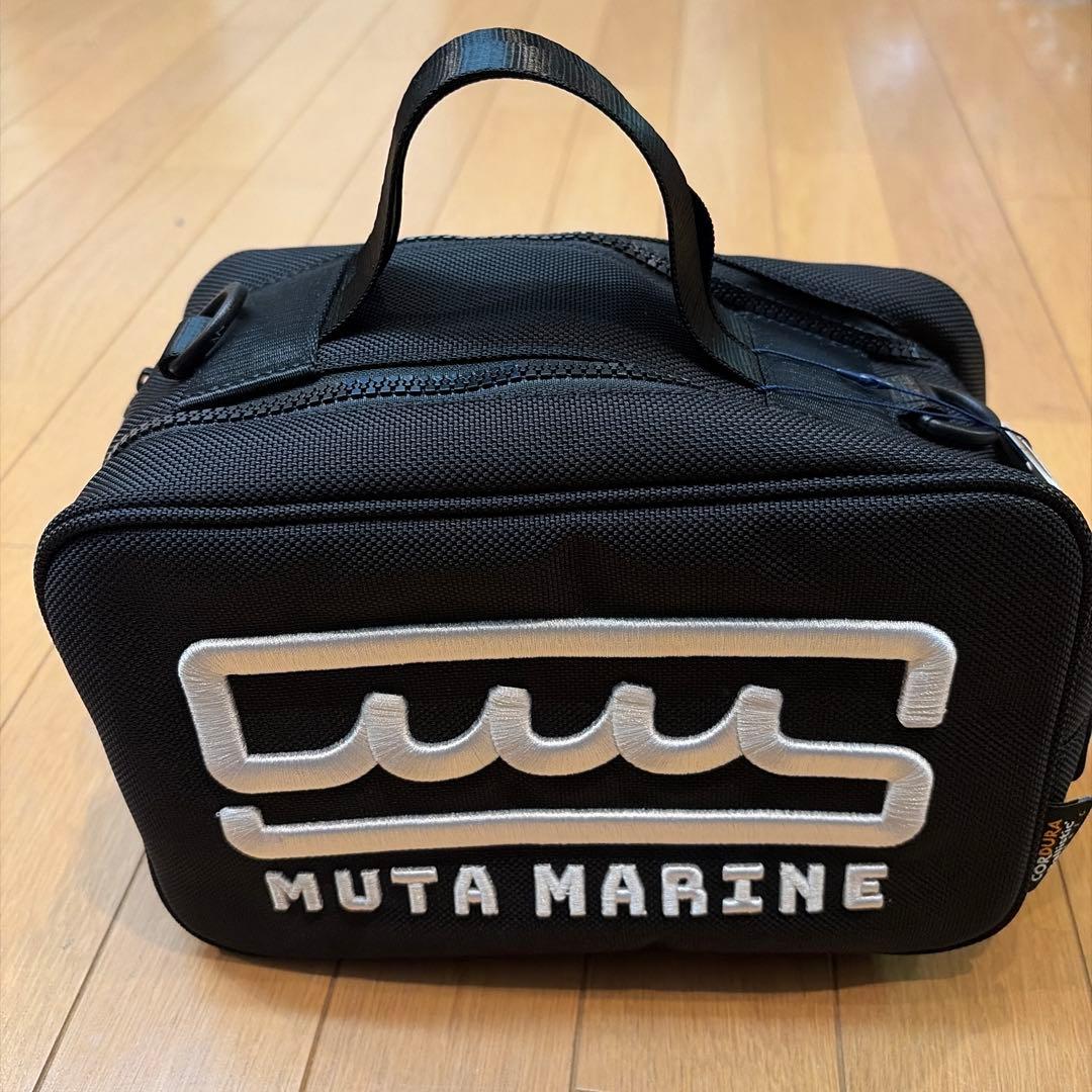 MUTA MARINE ダブルジップ ポーチバッグ