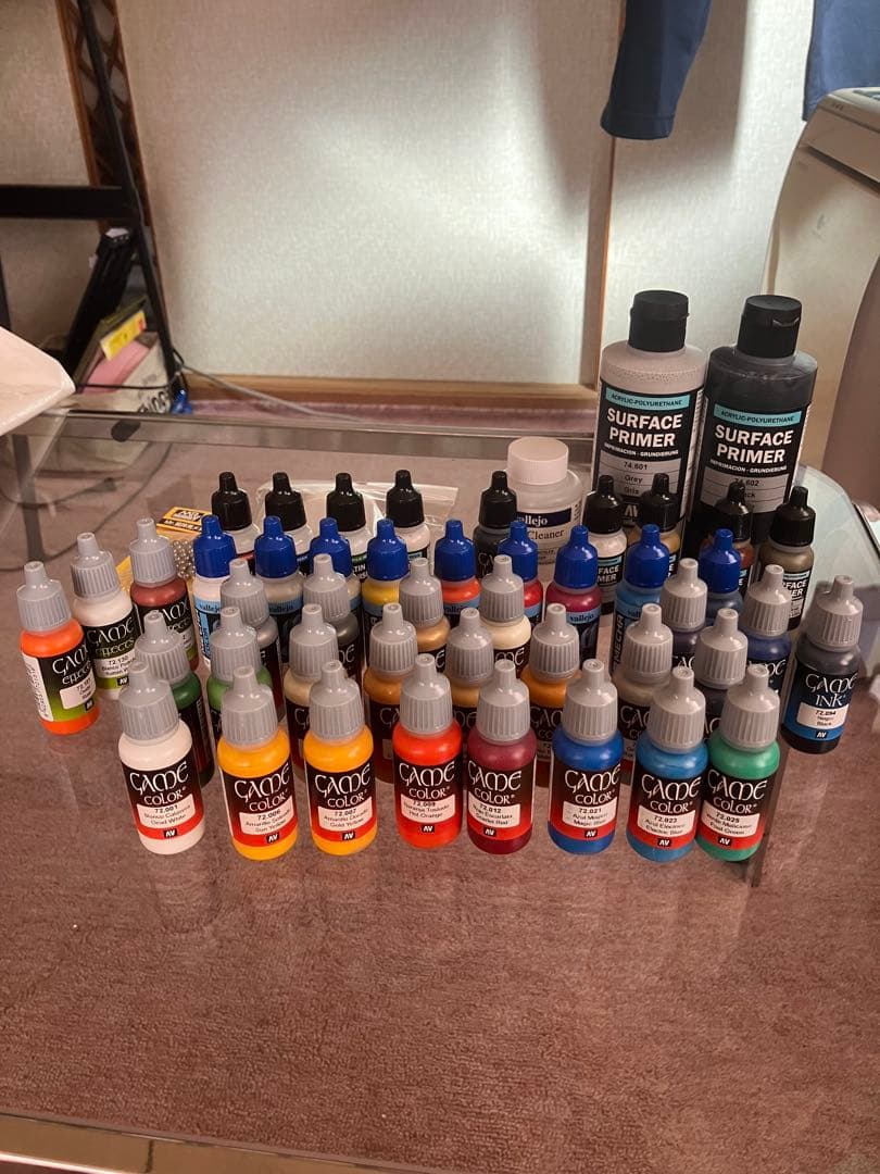 【お金がないよ】ファレホカラーセット 模型用塗料