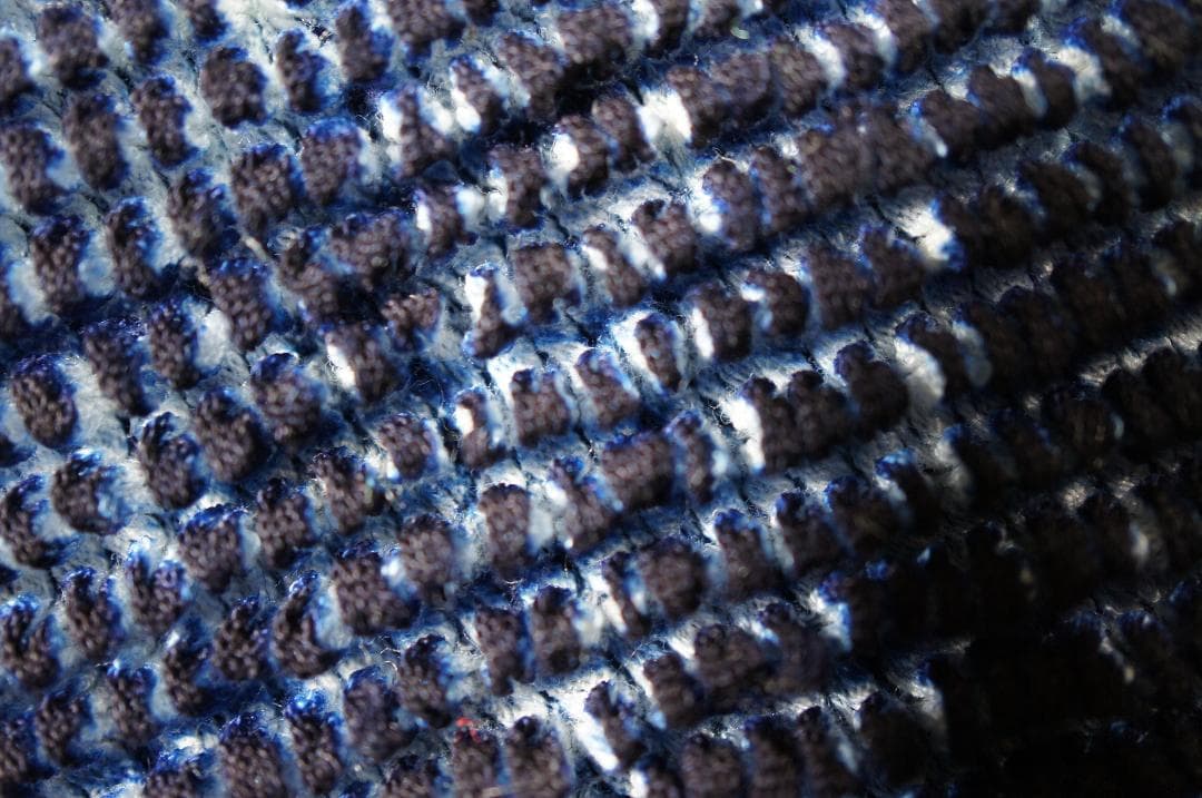 本場有松鳴海手絞り◆浴衣反物◆総絞り◆紺系◆ アンティーク